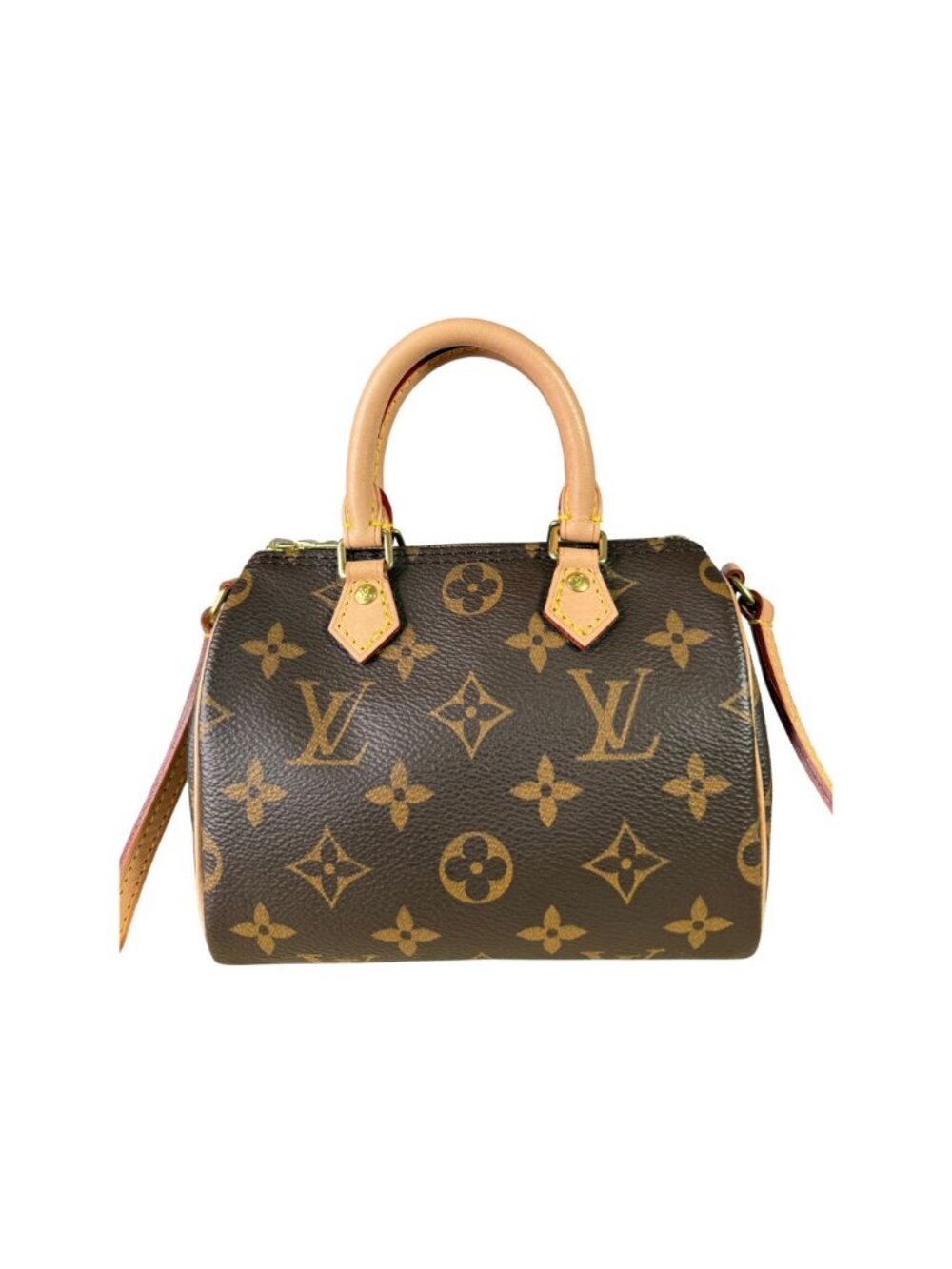 Louis Vuitton Nano Speedy & COA, Box, Dust Bag